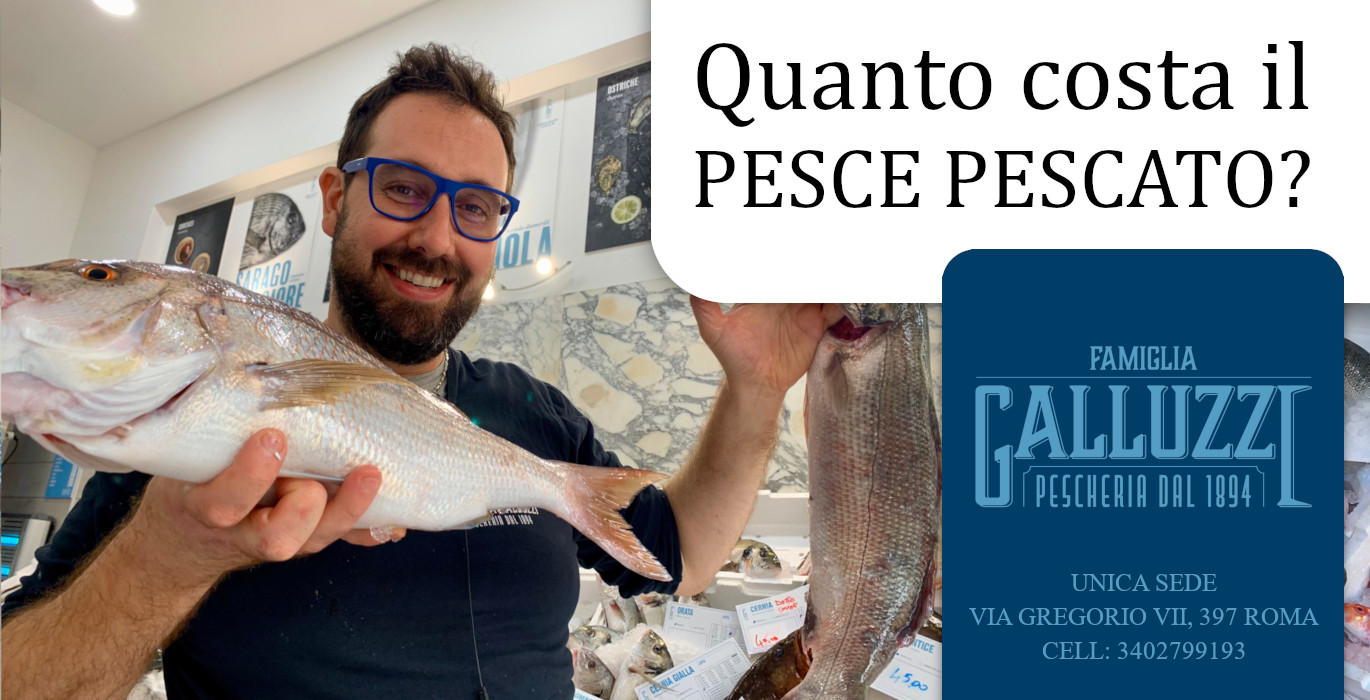 QUANTO COSTA IL PESCE PESCATO Quanto costa il pesce pescato?